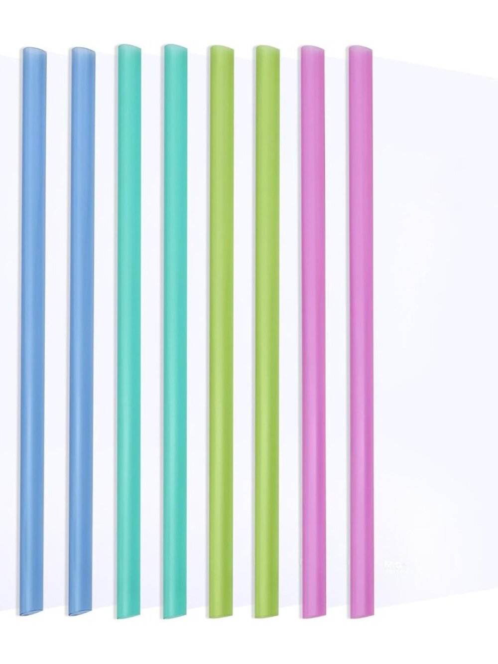 10 Pack Report Covers with Sliding Bar, 8mm Clear Report Covers for A4 and Lette